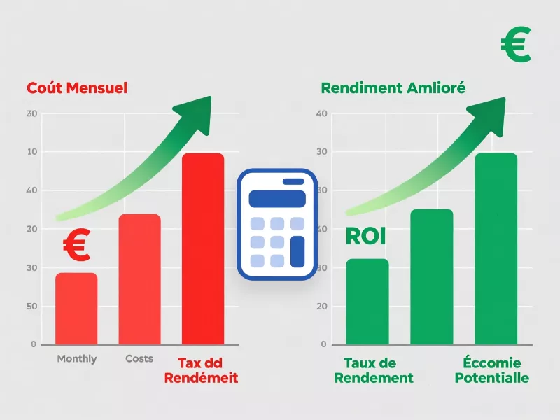 Infographie analyse coûts-bénéfices des applications de tracking