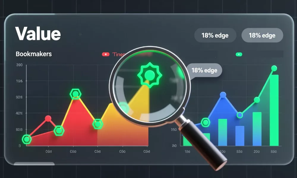Interface d'analyse pour identifier les paris value avec comparaison des cotes