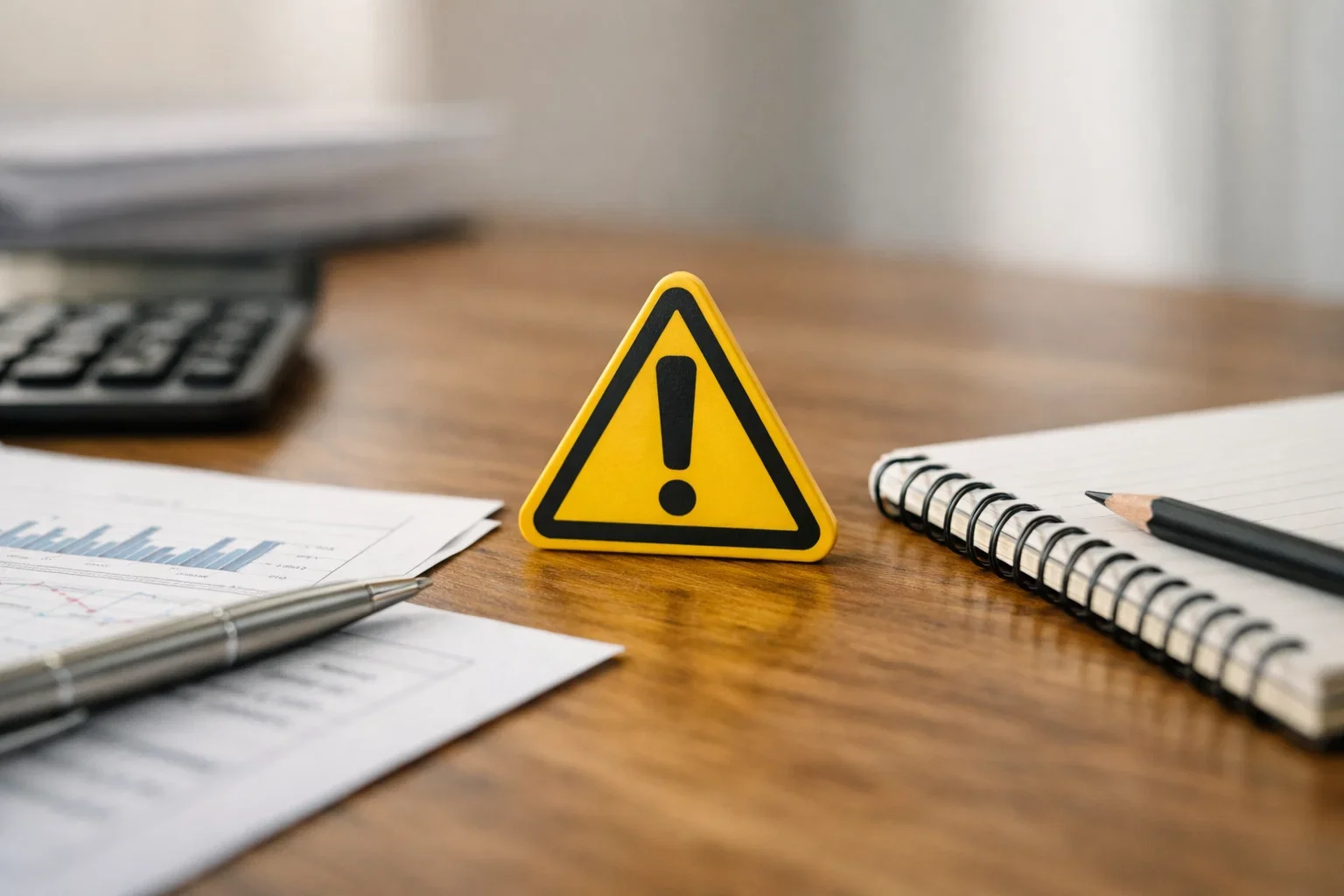 Panneau d'avertissement symbolisant les erreurs d'interprétation