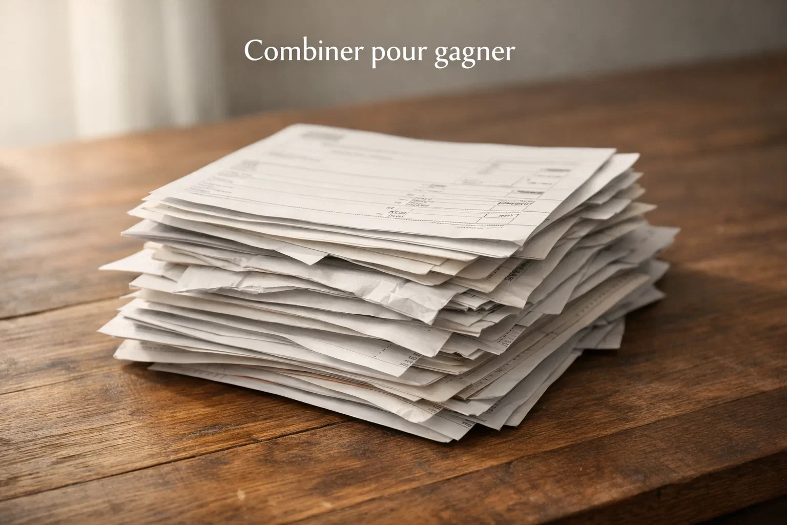 Plusieurs tickets de paris empilés représentant les sélections multiples