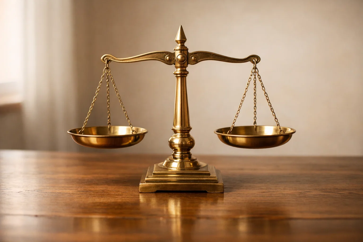 Balance symbolisant l'équilibre entre risque et rendement