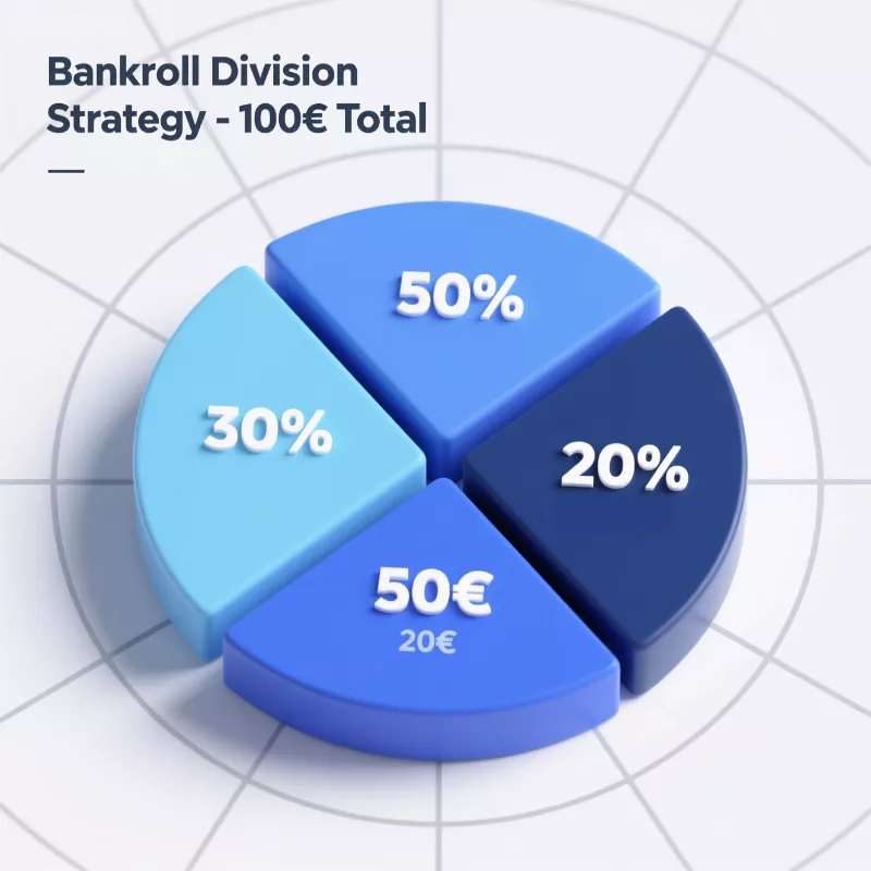 Diagramme de répartition du bankroll en micro-unités selon les niveaux de confiance